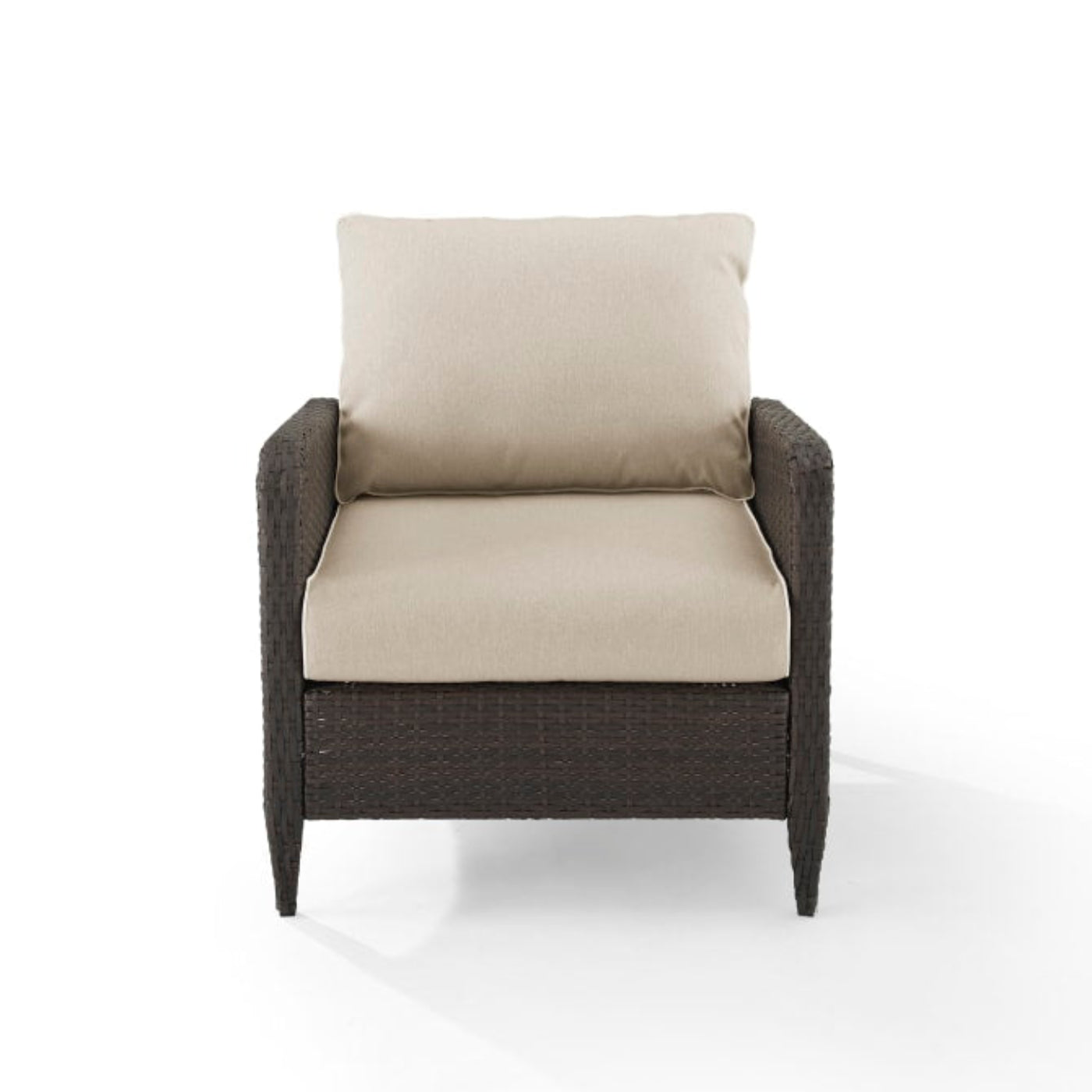 Crosley Kiawah 27 Inch Outdoor Wicker Armchair - KO70066BR