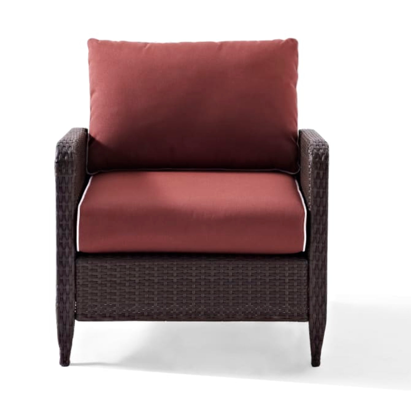 Crosley Kiawah 27 Inch Outdoor Wicker Armchair - KO70066BR