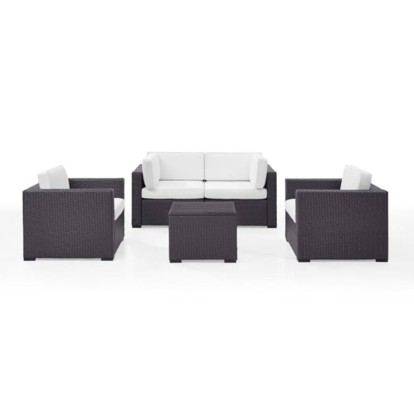 Crosley Biscayne 123.50 Inch 5pc Outdoor Wicker Conversation Set - KO70110BR