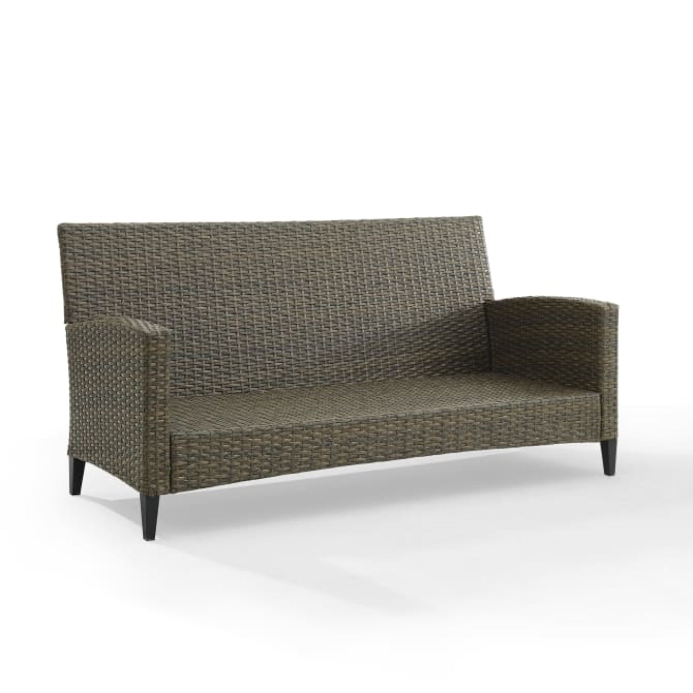 Crosley Rockport Outdoor Wicker High Back Sofa Oatmeal - KO70215LB-OL