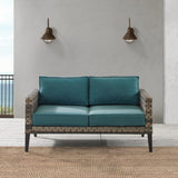 Crosley Prescott Outdoor Wicker Loveseat - KO70251BR
