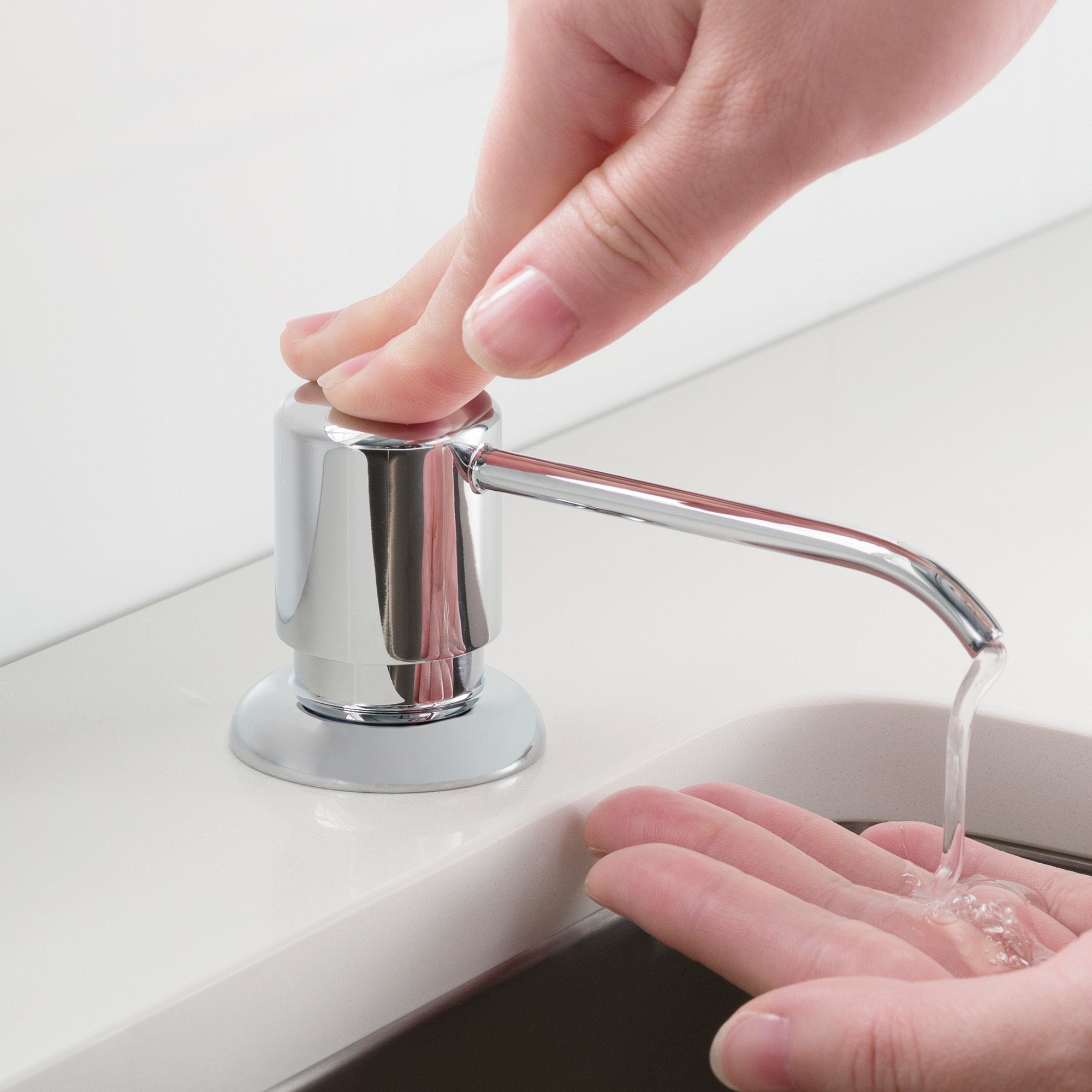 KRAUS 24" Stainless Steel Utility Sink and Kitchen Faucet - KHU24L-1610-53CH