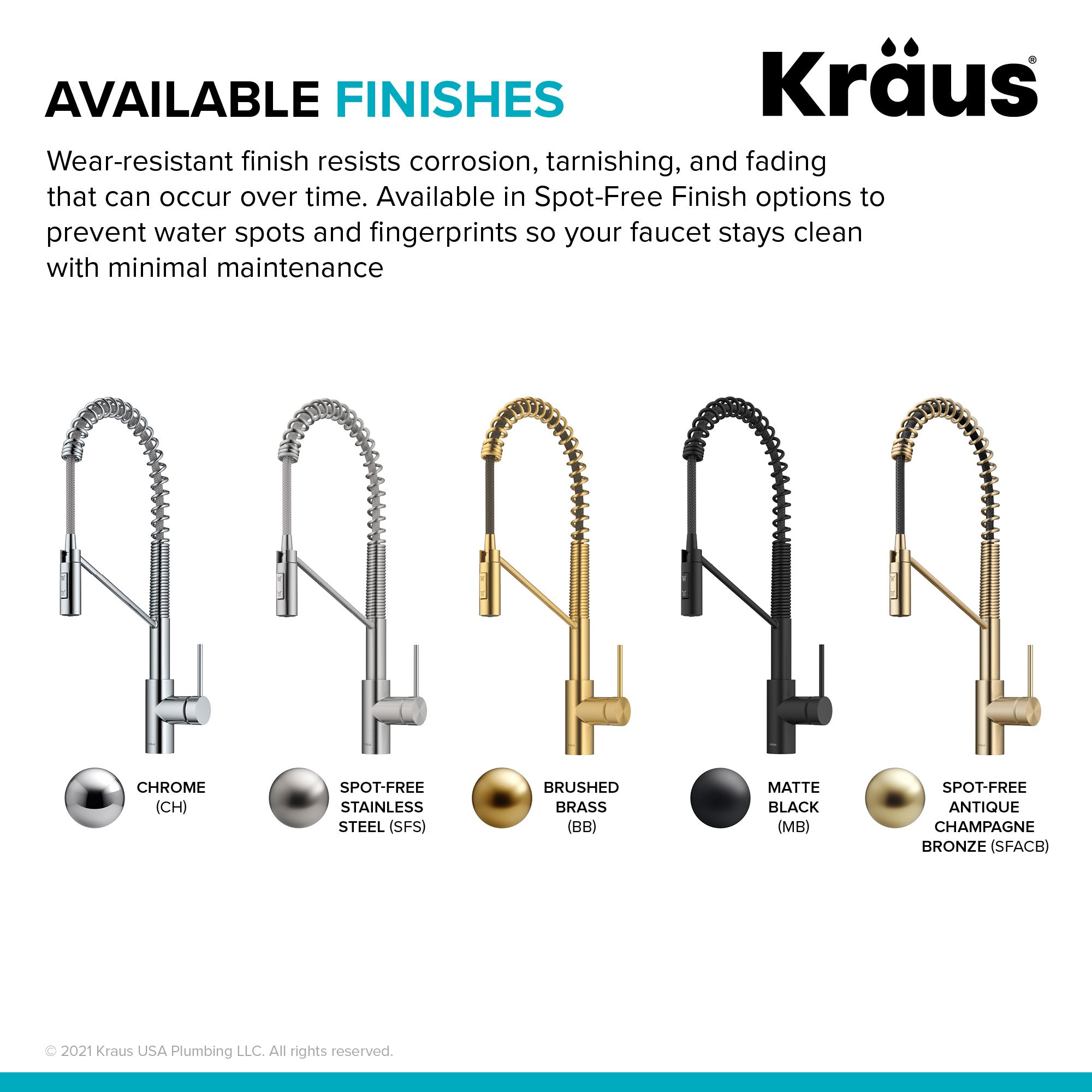 KRAUS Oletto Commercial Style Pull-Down Single Handle Kitchen Faucet in Brushed Brass -  KPF-2631BB