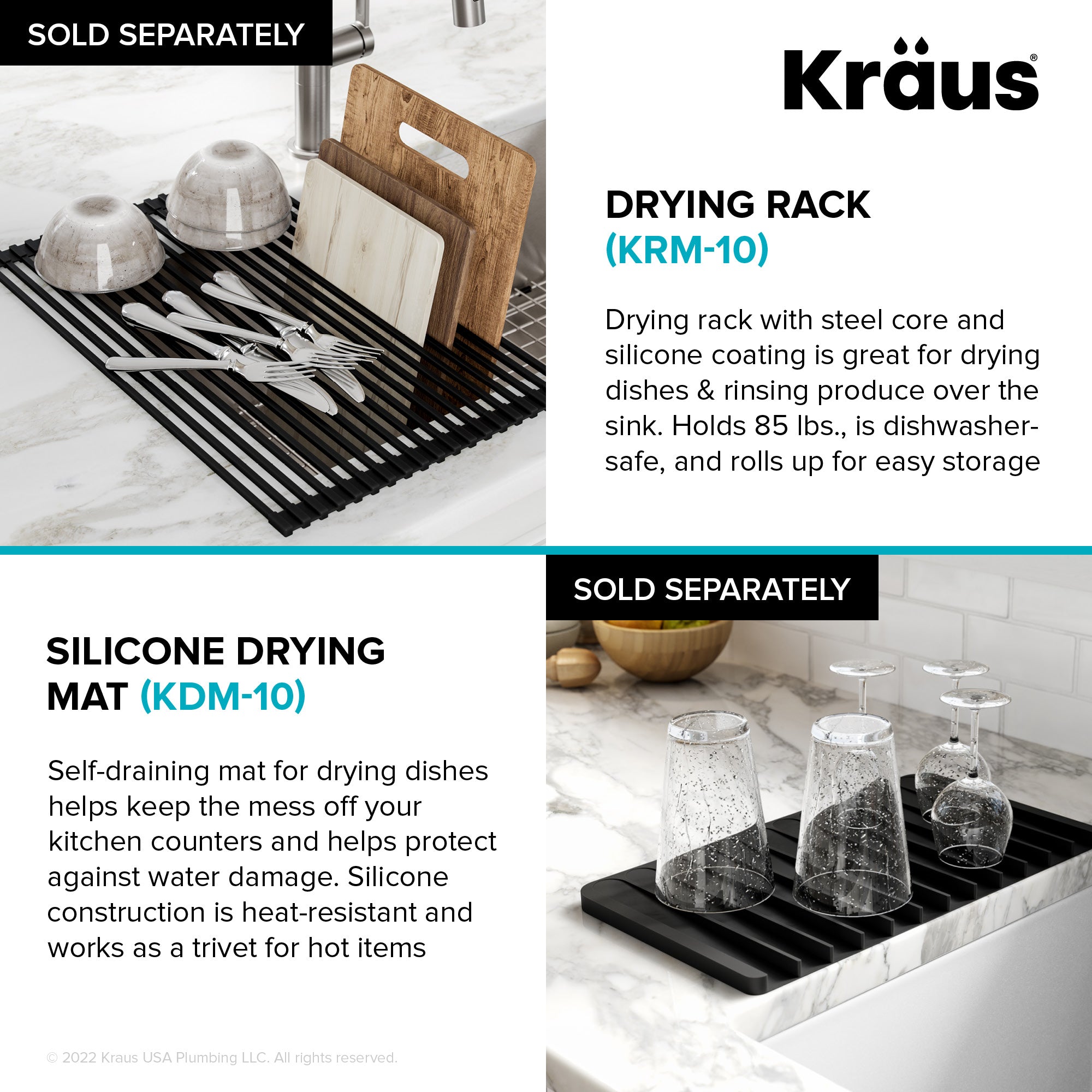 KRAUS Pintura 32" Undermount Porcelain Enameled Steel Kitchen Sink in White - KE1US32GWH