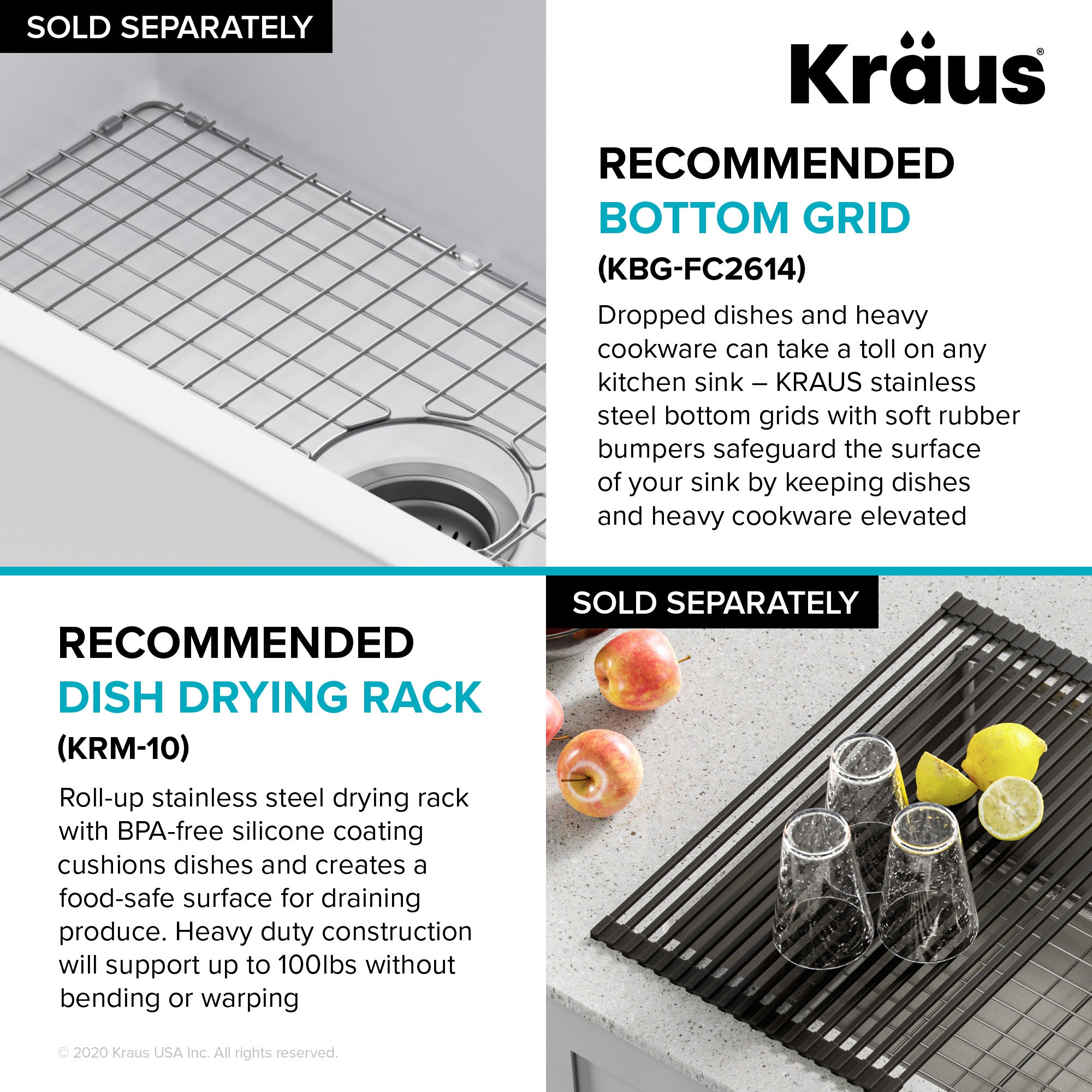 KRAUS Turino 30" Drop-In or Undermount Fireclay Kitchen Sink with Thick Mounting Deck in Gloss White - KFD1-30GWH