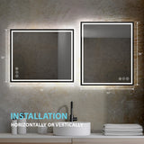 Blossom Stellar 30 Inch LED Mirror - LED M4 3036 MB - Backyard Provider