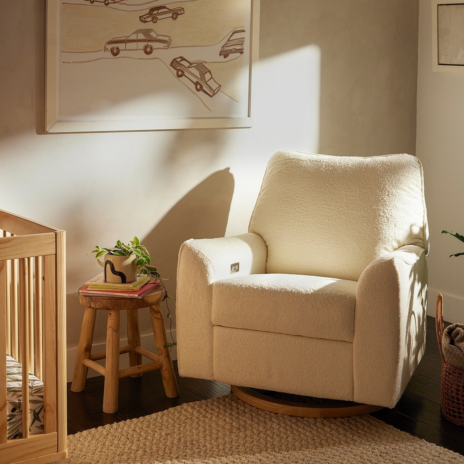 Nursery Works Sunday Power Recliner and Swivel Glider