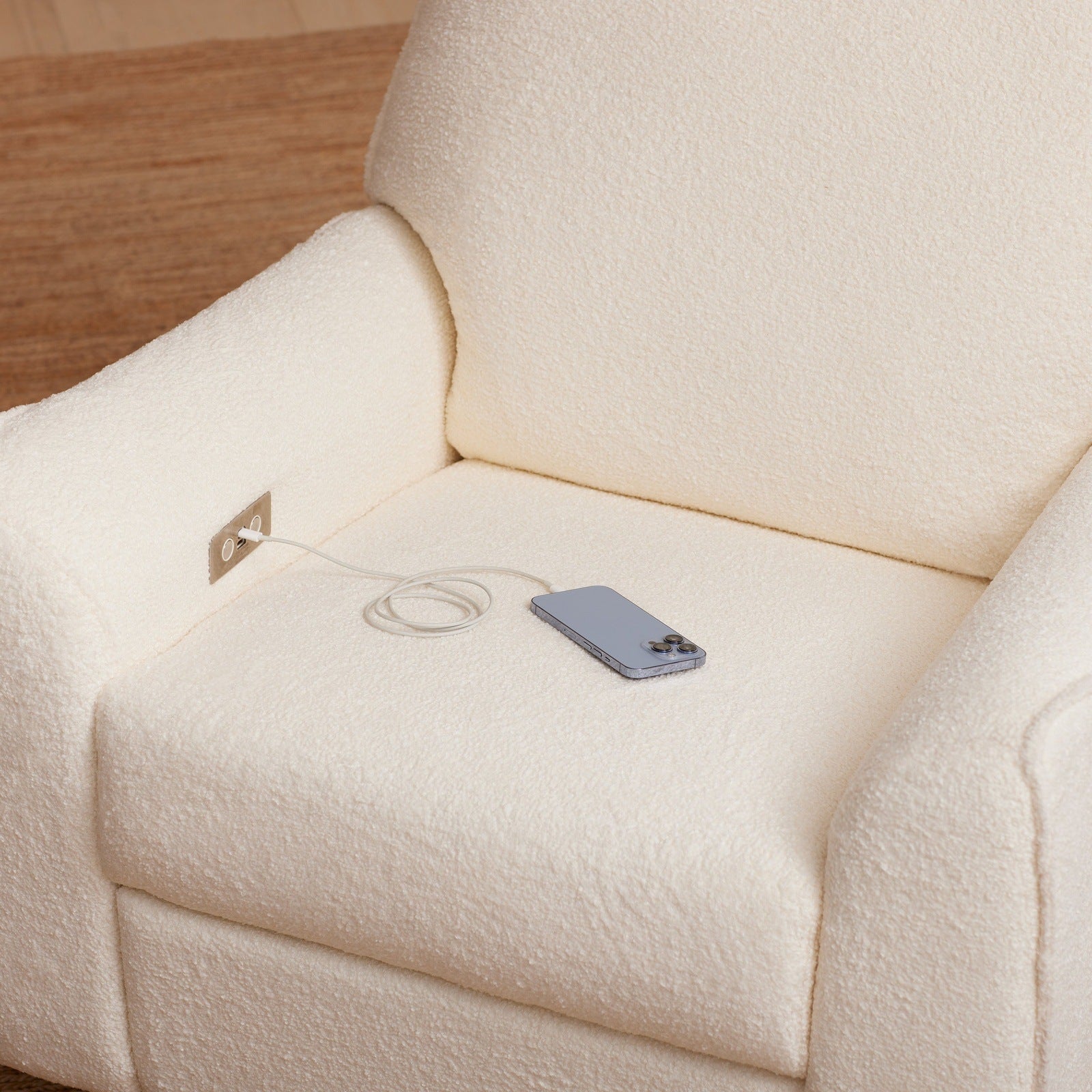Nursery Works Sunday Power Recliner and Swivel Glider