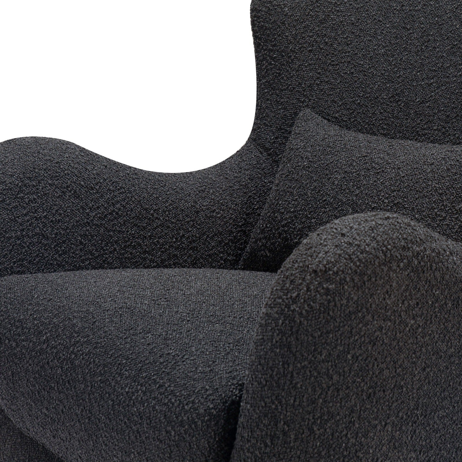 Nursery Works Solstice Swivel Glider in Boucle