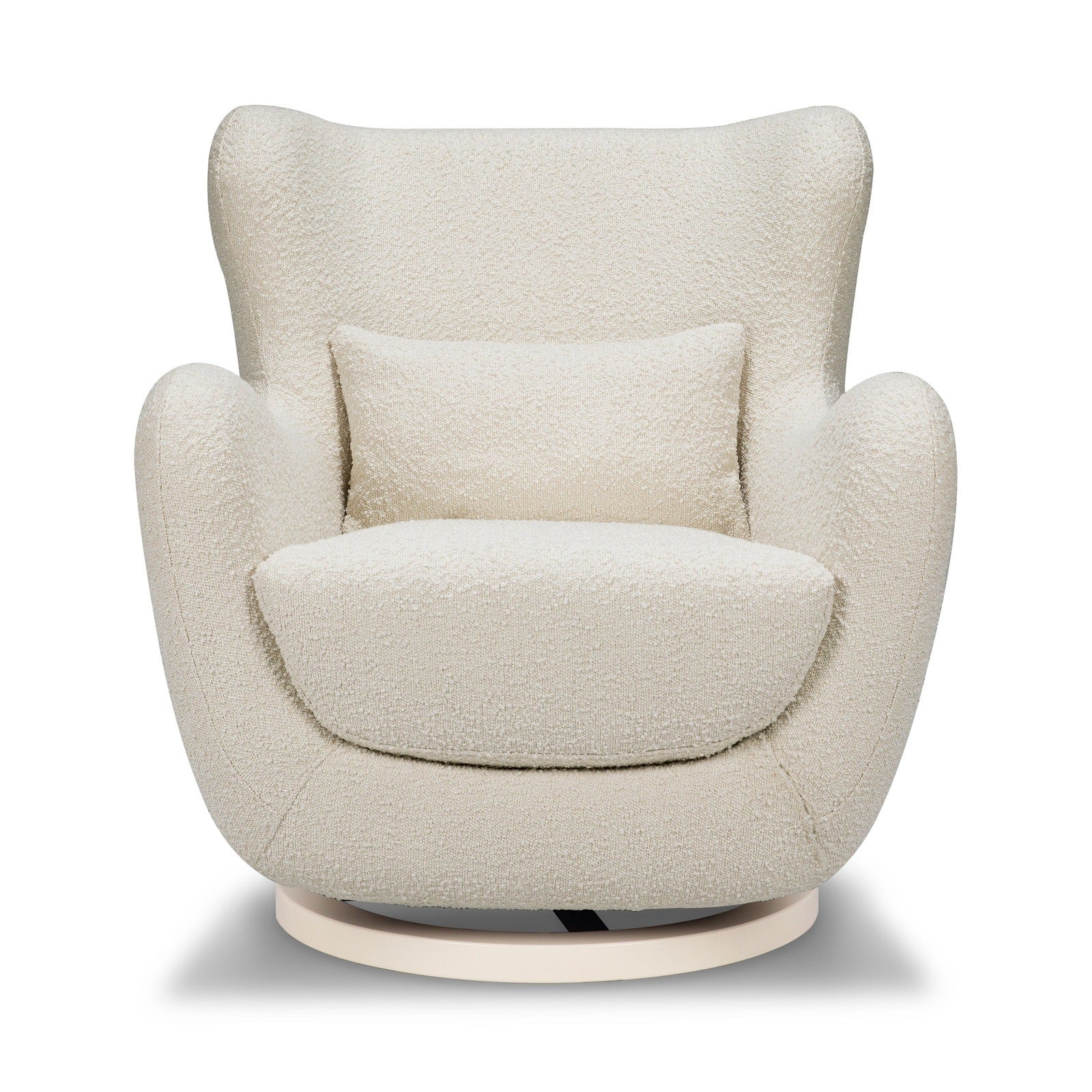 Nursery Works Solstice Swivel Glider in Boucle