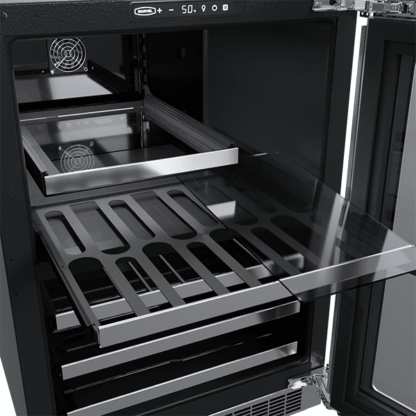 Marvel 24-IN PROFESSIONAL BUILT-IN DUAL ZONE WINE AND BEVERAGE CENTER - MPBD424SG31A