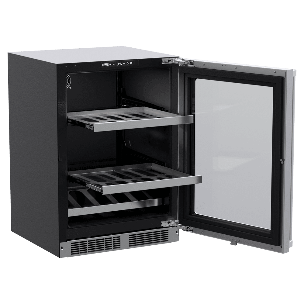 Marvel 24-IN PROFESSIONAL BUILT-IN BEVERAGE CENTER WITH REVERSIBLE HINGE - MPBV424SG31A