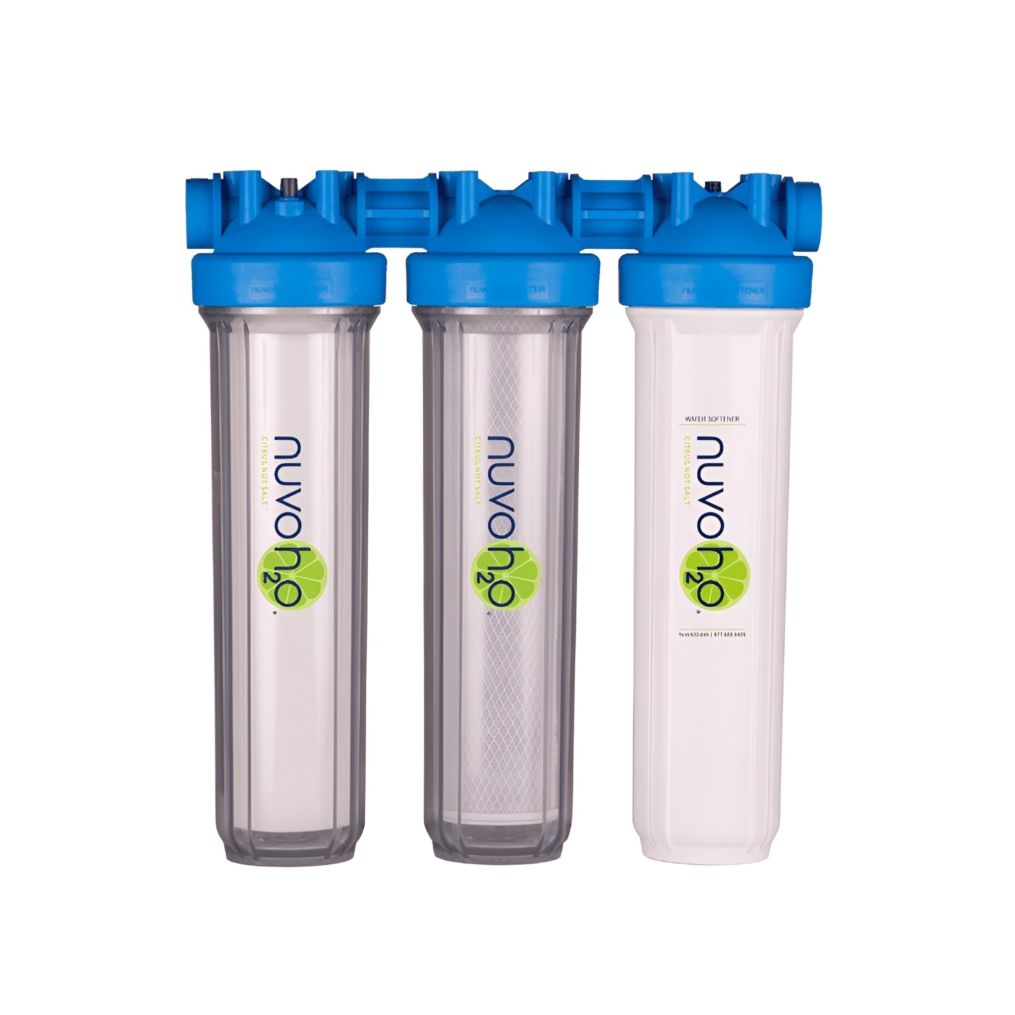 Nuvo Manor Trio Water filter System,  Sediment-Carbon-Softener 711247