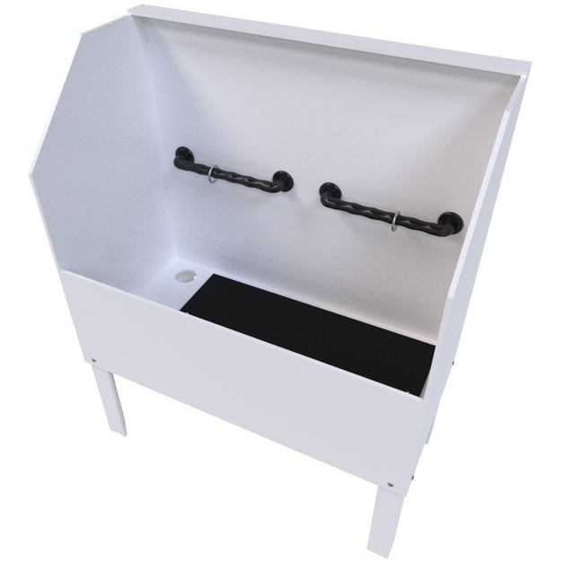 Poly Pet Tub 58-Inch Professional Dog Grooming Ramp Tub