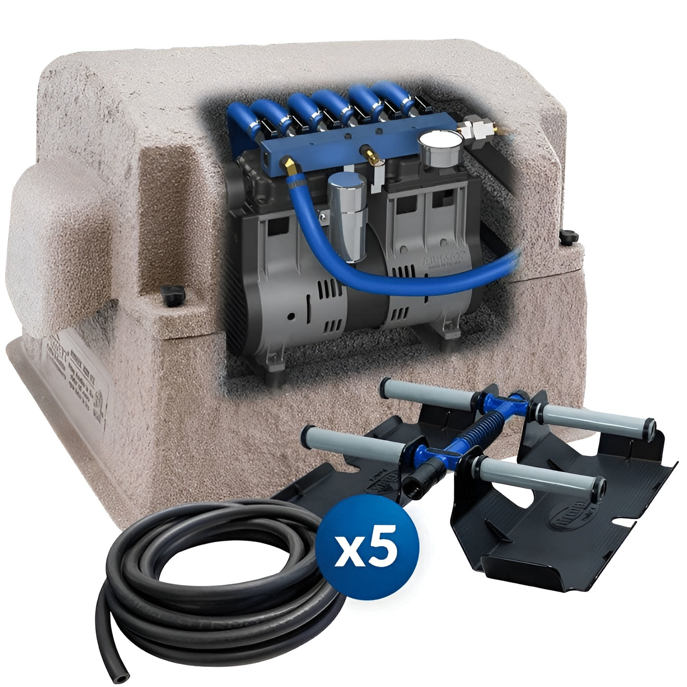 Airmax PondSeries PS60 Aerator System with 5 Diffusers