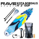 Rave Sports 11'2" Kota Borealis Inflatable Paddleboard