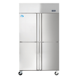 Chef AAA -  Commercial 4 Solid Door Reach-In Refrigerator 32cu.ft. - SCD-880R