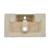 Swiss Madison Claire 22” Rectangle Wall-Mount Bathroom Sink in White Marble - SM-WS318W1 - Backyard Provider