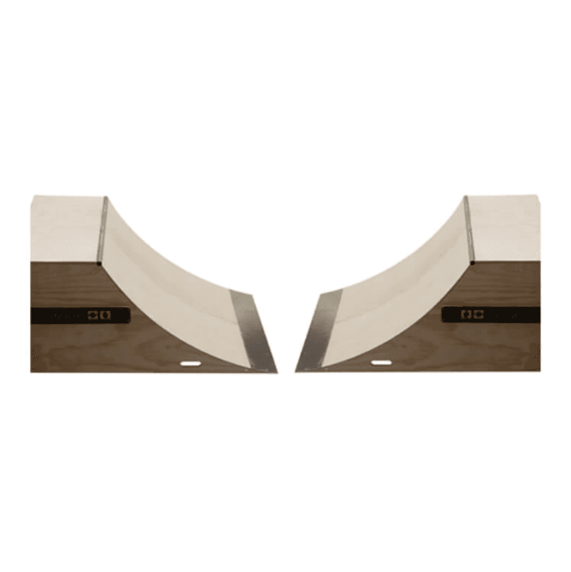 OC Ramp Quarter Pipes Ramps – Two 3 Foot