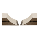 OC Ramp Quarter Pipes Ramps – Two 3 Foot