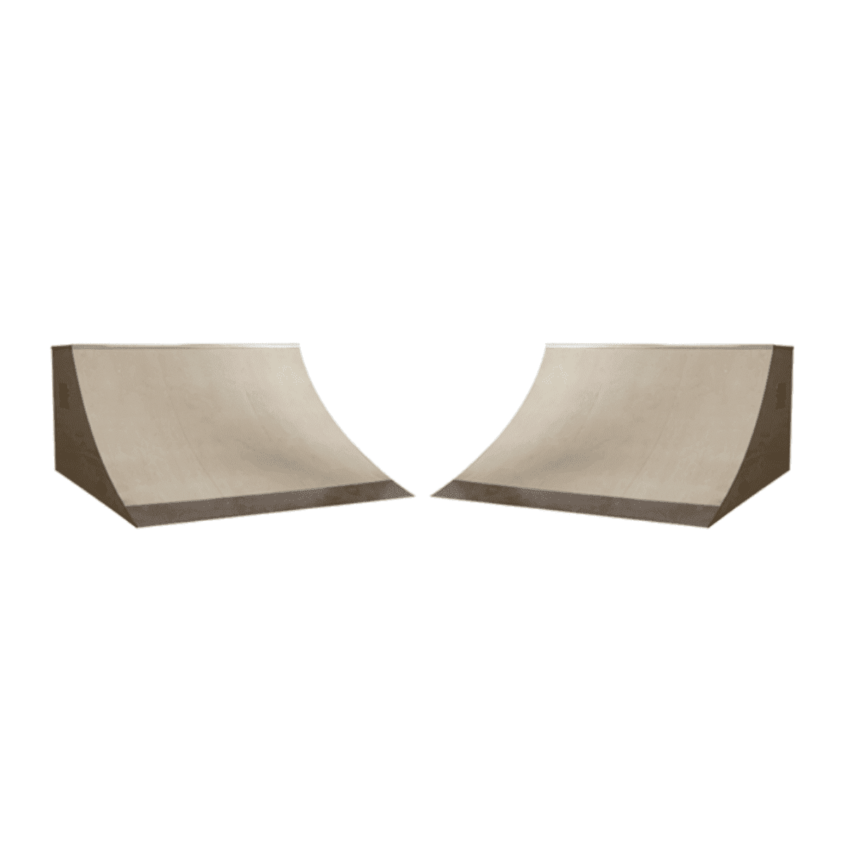 OC Ramp Quarter Pipes Ramps – Two 6 Foot