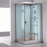 Platinum DZ959 Steam Shower - DZ959F8-BLACK-LEFT