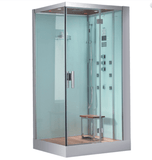 Platinum DZ959 Steam Shower - DZ959F8-BLACK-LEFT