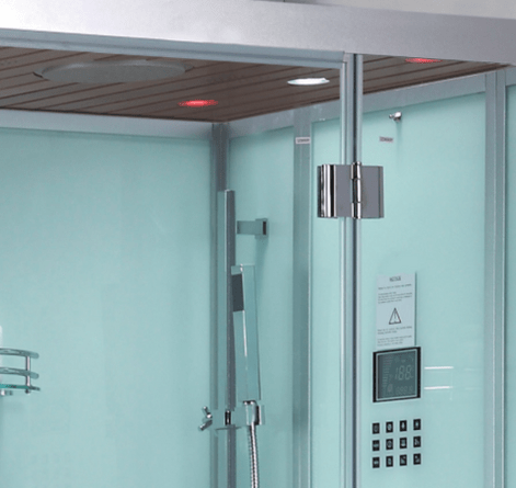 Platinum DZ959 Steam Shower - DZ959F8-BLACK-LEFT