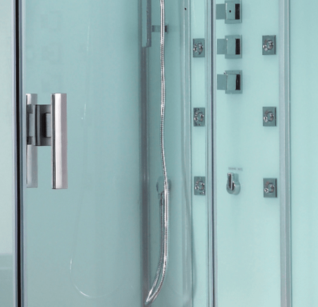 Platinum DZ959 Steam Shower - DZ959F8-BLACK-LEFT