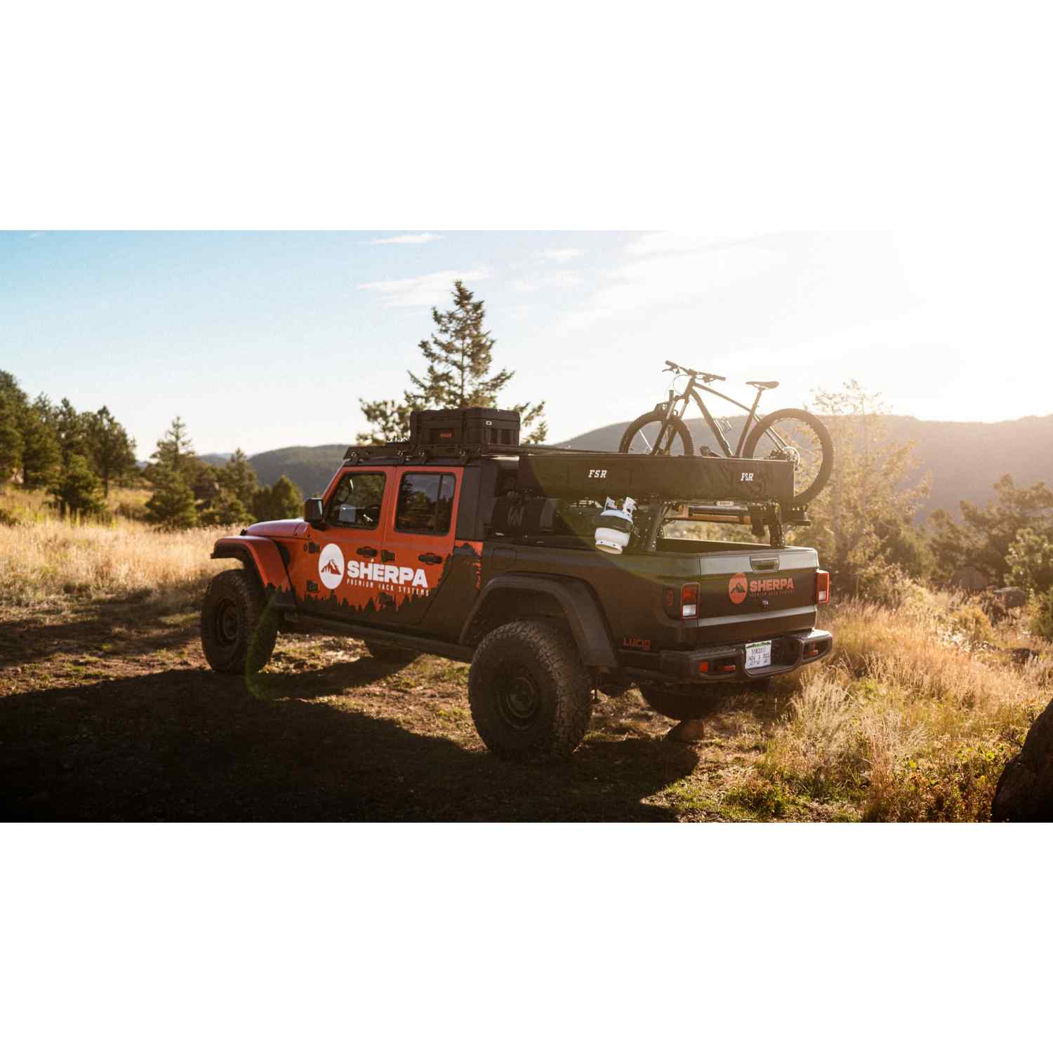 Sherpa Sunlight Jeep Gladiator JT Roof Rack - 132844