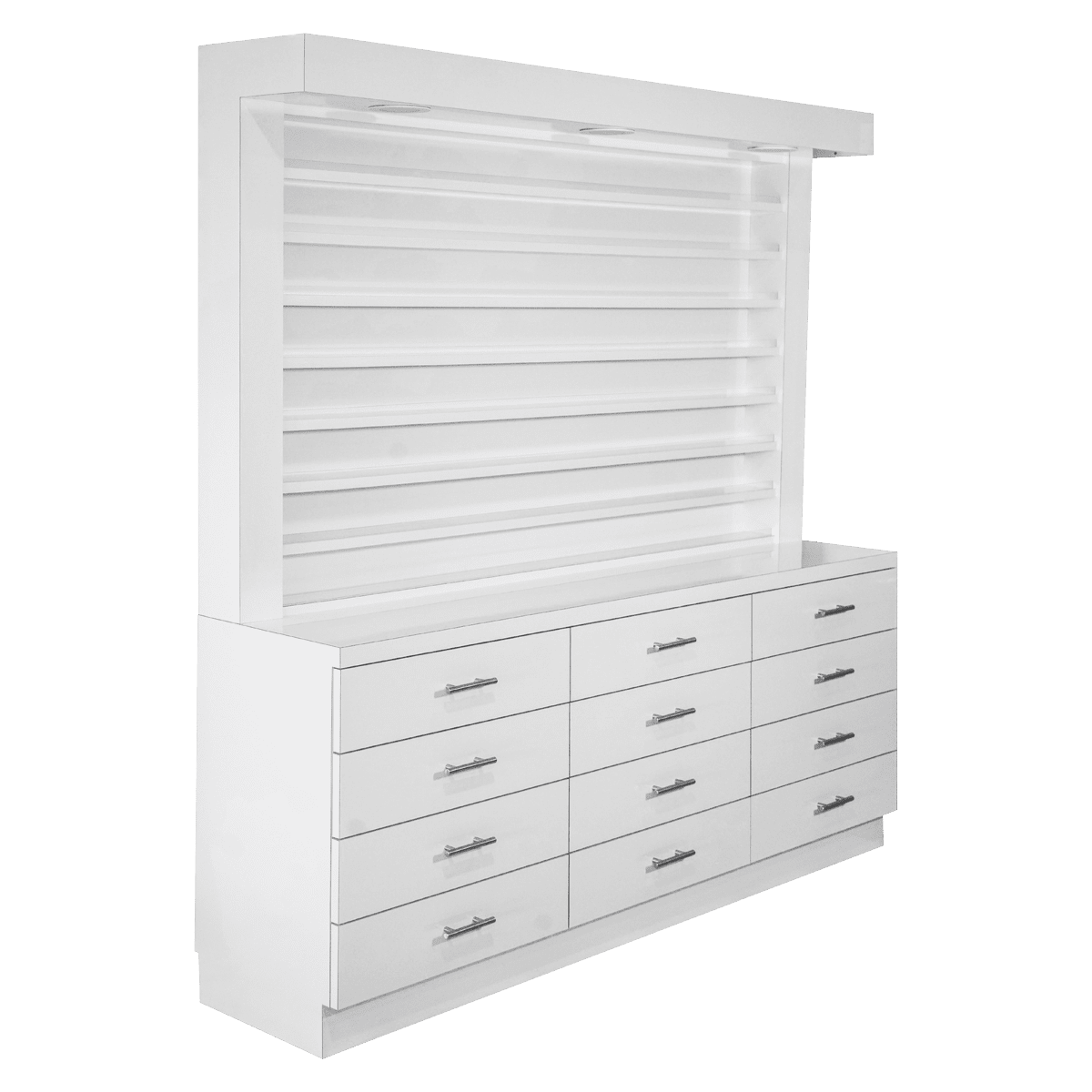 Whale Spa - Single Sided Polish and Powder Display/Cabinet