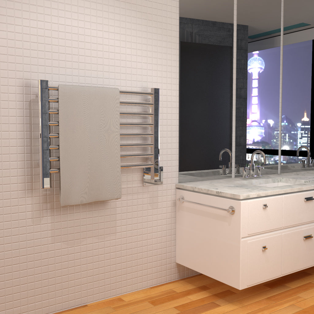 Amba Heated Towel Rack Model S2921 Height 21 3/8″ - S2921B