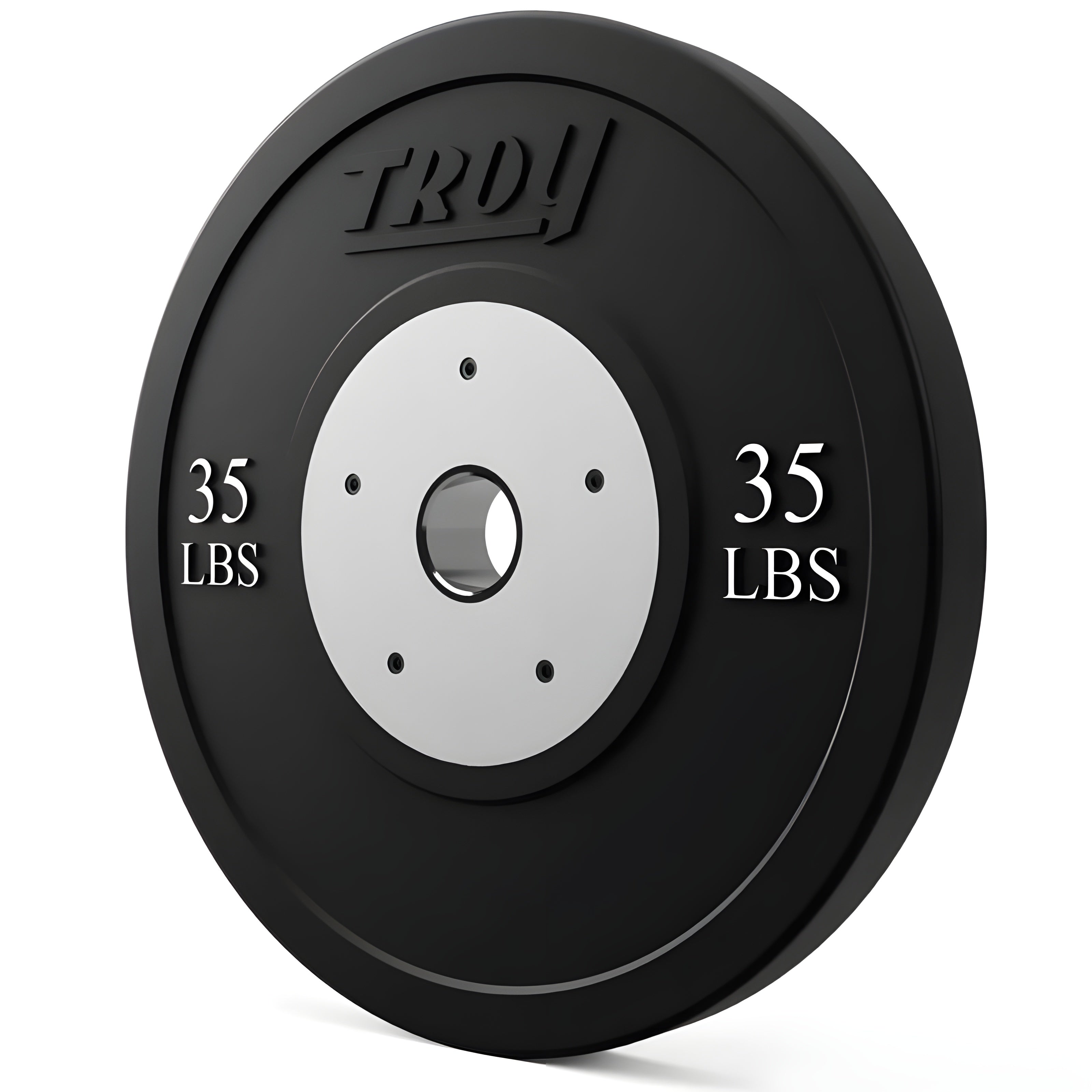 TROYCompetition Black Bumper Plate -  BCO-SBP