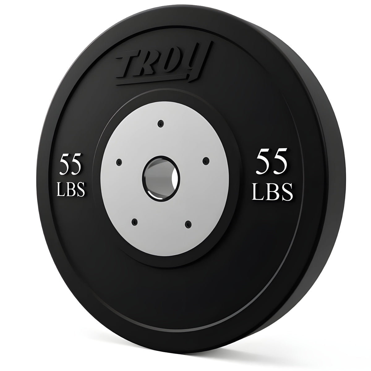 TROYCompetition Black Bumper Plate -  BCO-SBP