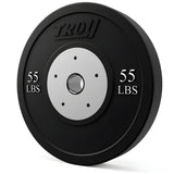 TROYCompetition Black Bumper Plate -  BCO-SBP