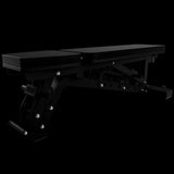 TROY Commercial Adjustable Ladder Bench - G-AB-L-BLK-1