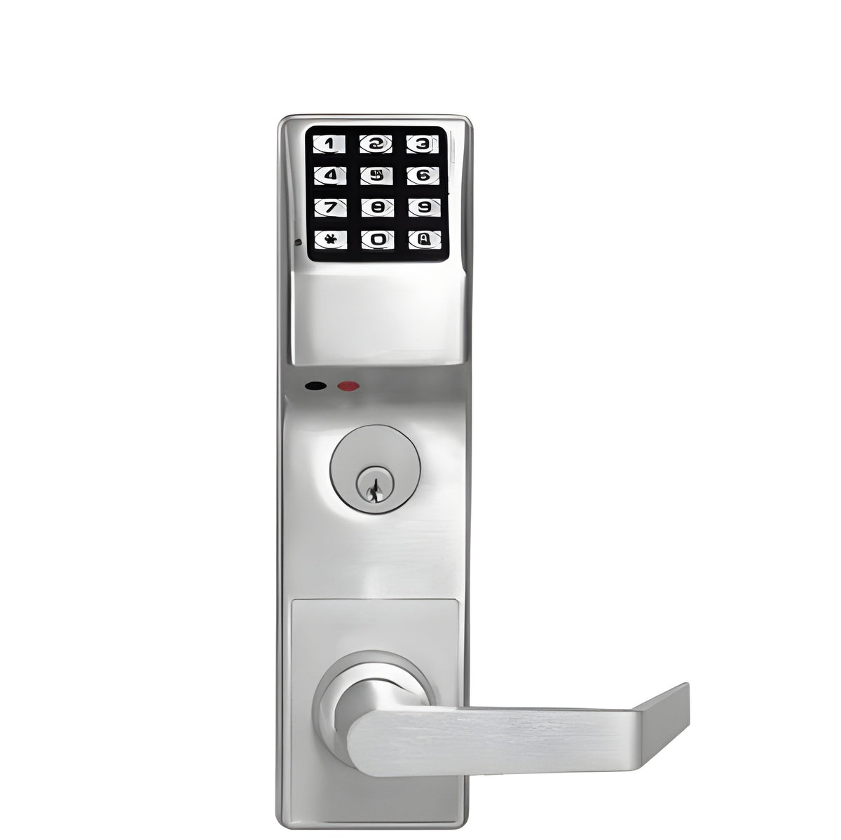 Alarm Lock Trilogy Classroom Mortise Lever Set w/ High Capacity Audit Trail - US26D - Satin Chrome - Right Handed - Grade 1 - ALL-DL3500CRR-26D
