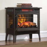 Duraflame 3D Bronze Infrared Electric Fireplace Stove with Remote Control - DFI-5010-02 - 172436