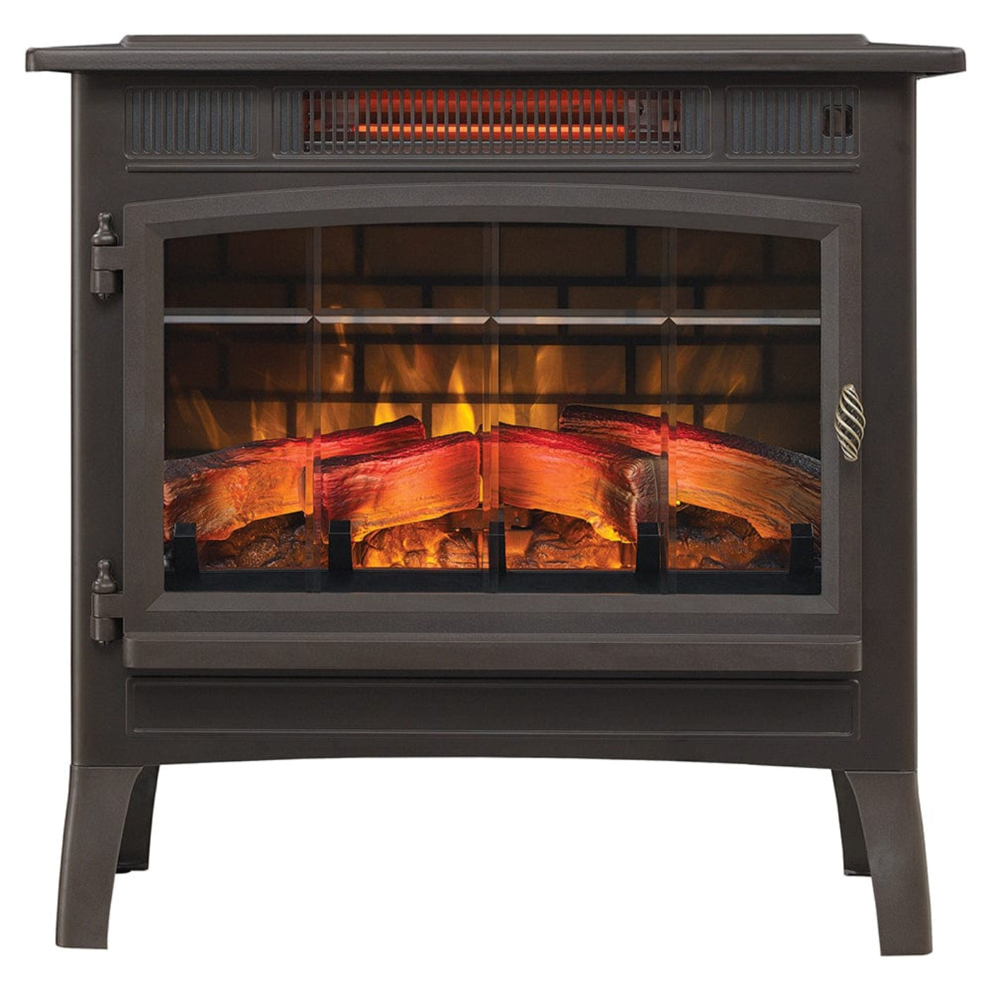 Duraflame 3D Bronze Infrared Electric Fireplace Stove with Remote Control - DFI-5010-02 - 172436