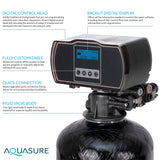 Aquasure Signature Pro | Whole House Water Filter Bundle with 72,000 Grains Softener, 75 GPD Reverse Osmosis System & Triple Purpose Pre-Filter - AS-WHF72D