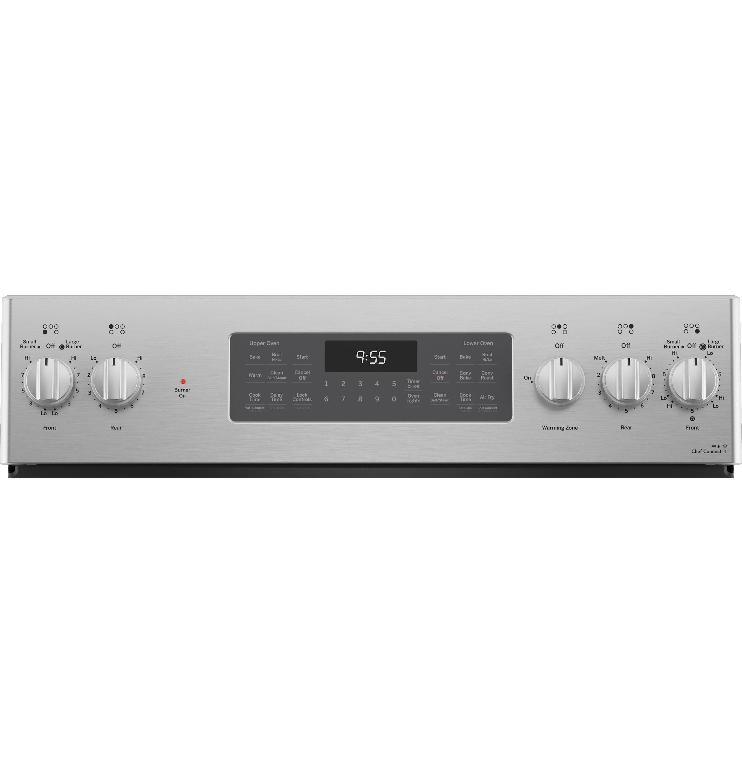 GE APPLIANCES PB965YPFS GE Profile™ 30" Smart Free-Standing Electric Double Oven Convection Range with No Preheat Air Fry - PB965YPFS-KT