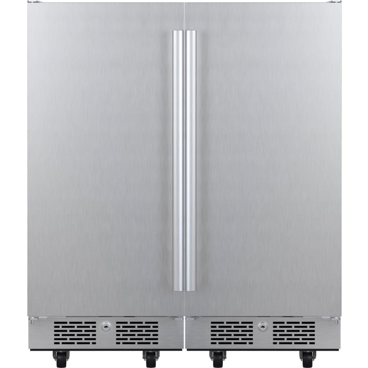 Avallon 30 Inch Wide 6.7 Cu. Ft. Outdoor Side by Side Refrigerator - AFR152ODSS - AFR152ODSS