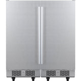 Avallon 30 Inch Wide 6.7 Cu. Ft. Outdoor Side by Side Refrigerator - AFR152ODSS - AFR152ODSS