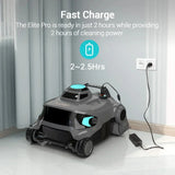 Aiper Wall Climbing Cordless Robotic Pool Cleaner Gray New - ELITE-PRO