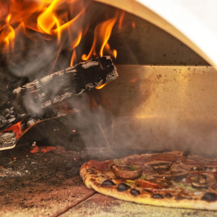 Alfa FX5MIN-LRAM-T 5 Minuti 23-Inch Countertop Wood-Fired Pizza Oven