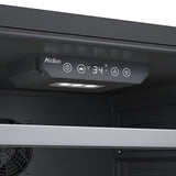 Avallon 15 Inch Wide 86 Can Beverage Center with LED Lighting - ABR152SGRH