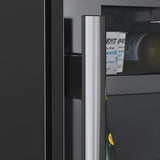 Avallon 24 Inch Wide 140 Can Energy Efficient Beverage Center with LED Lighting, Double Pane Glass, Touch Control Panel and Right Swing Door - ABR242PRSRH