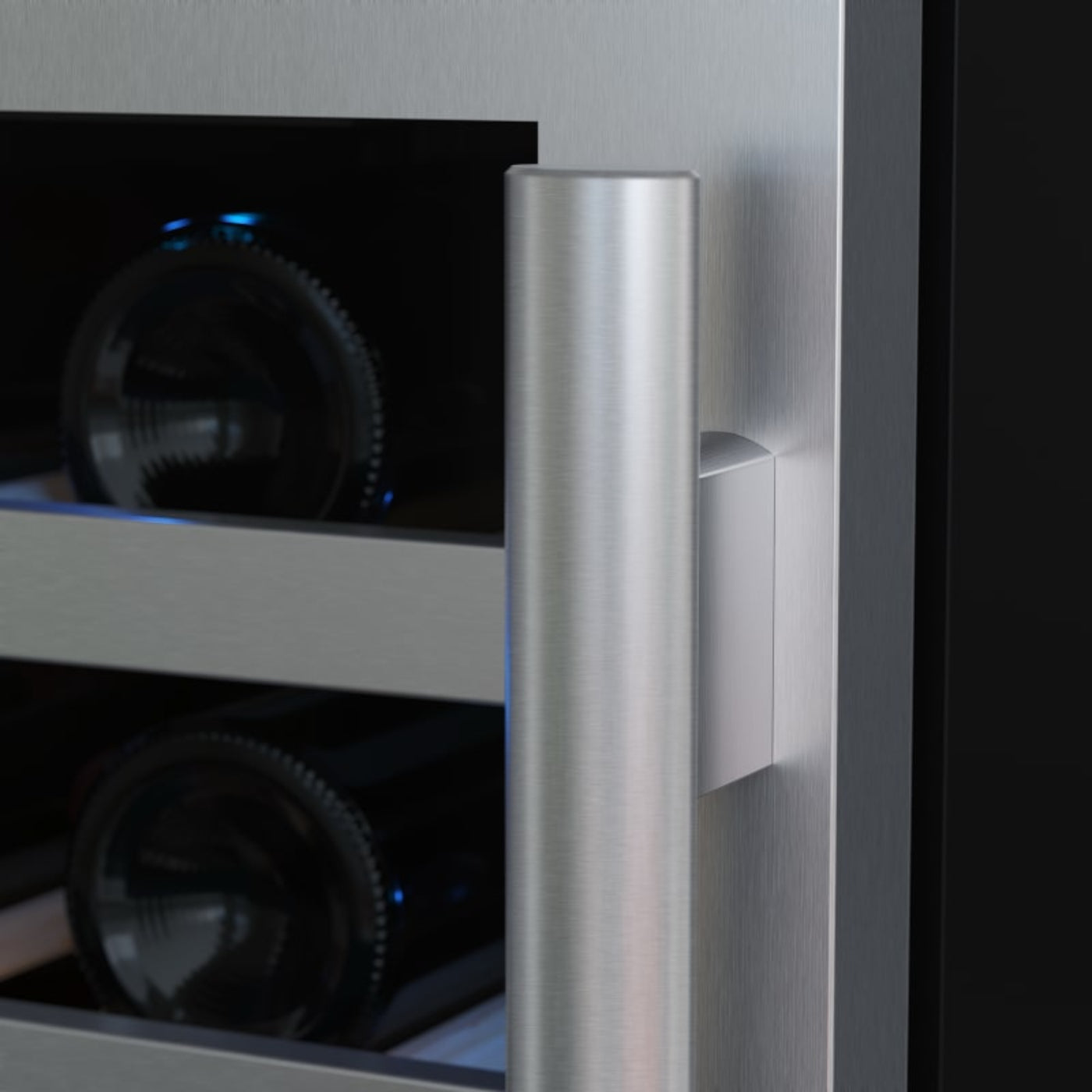 Avallon 15 Inch Wide 27 Bottle Capacity Single Zone Wine Cooler with Left Swing Door - AWC152SZLH