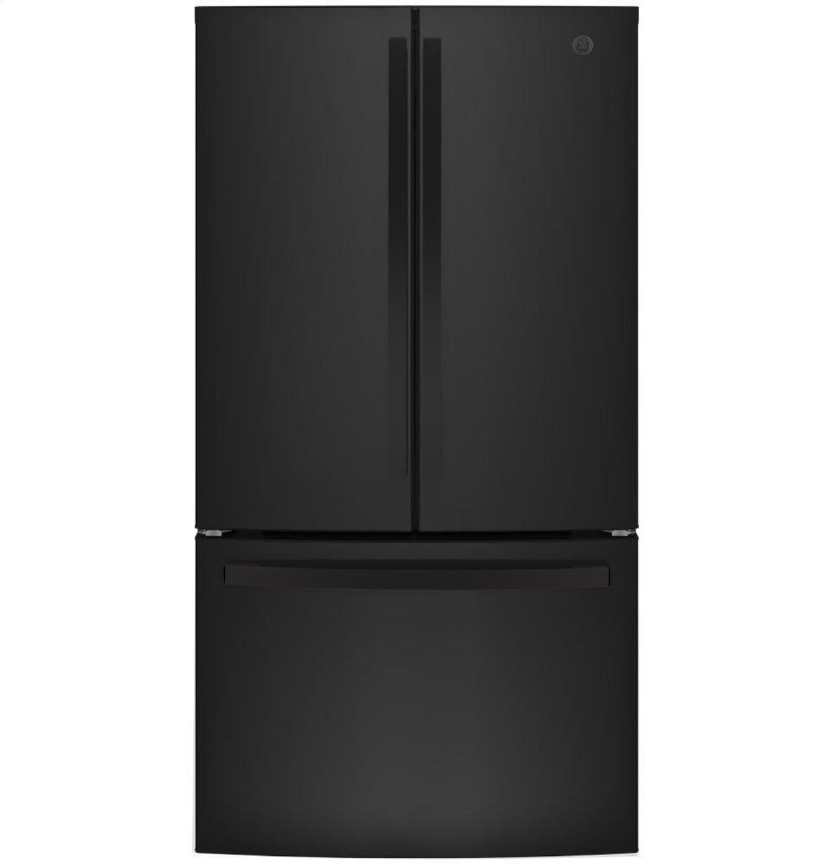 GE APPLIANCES GNE27JGMBB GE® ENERGY STAR® 27.0 Cu. Ft. French-Door Refrigerator - GNE27JGMBB-KT
