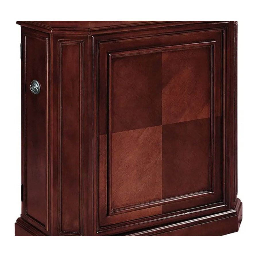 Ram Game Room Bar Cabinet W/ Spindle - English Tudor - BRCB1 ET - Backyard Provider